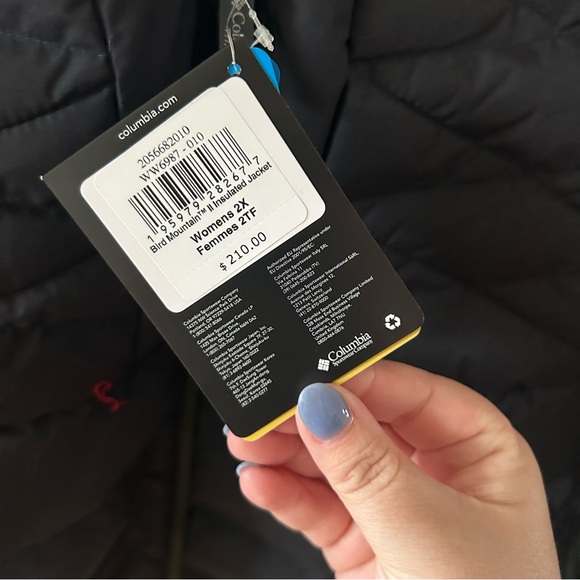 NWT Columbia Bird Mountain II Insulated Winter Ski Jacket - Picture 9 of 10